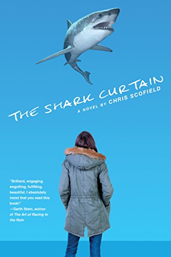 The Shark Curtain by Chris Scofield | books, reading, book covers, cover love