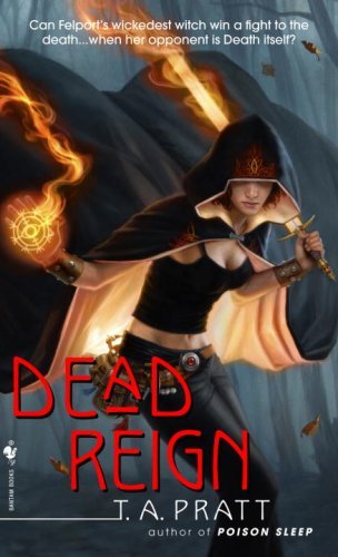 Dead Reign by T.A. Pratt | reading, books, book covers, cover love, cloaks, hoods