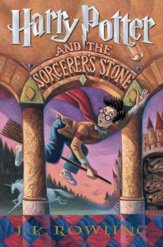 Harry Potter and the Sorcerer's Stone by J.K. Rowling | books, reading, book covers