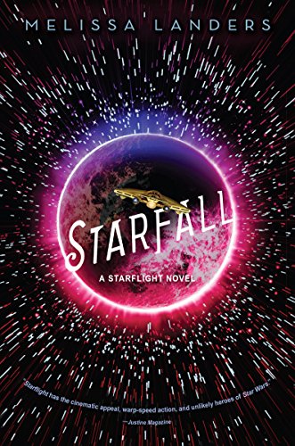 Starfall by Melissa Landers | reading, books, book covers, cover love, spaceships, ufos