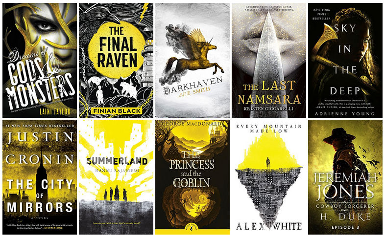Black, White, & Yellow Book Covers | reading, books, book covers, cover love, yellow
