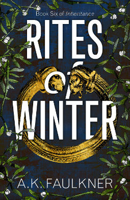 Book Cover - Rites of Winter by A.K. Faulkner