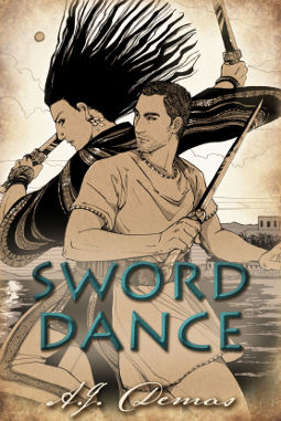 Book Cover - Sword Dance by A.J. Demas
