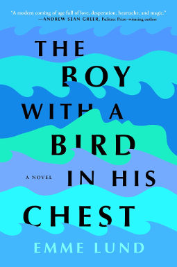 Book Cover - The Boy with a Bird in His Chest by Emme Lund