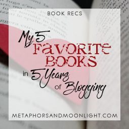 Book Recs: My 5 Favorite Books in 5 Years of Blogging