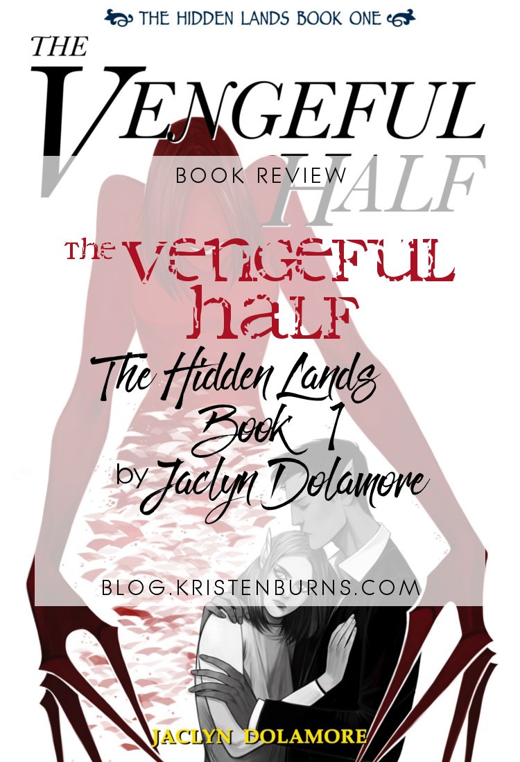 Book Review: The Vengeful Half (The Hidden Lands Book 1) by Jaclyn Dolamore | reading, books, book reviews, fantasy, urban fantasy, young adult, telepaths, blindness