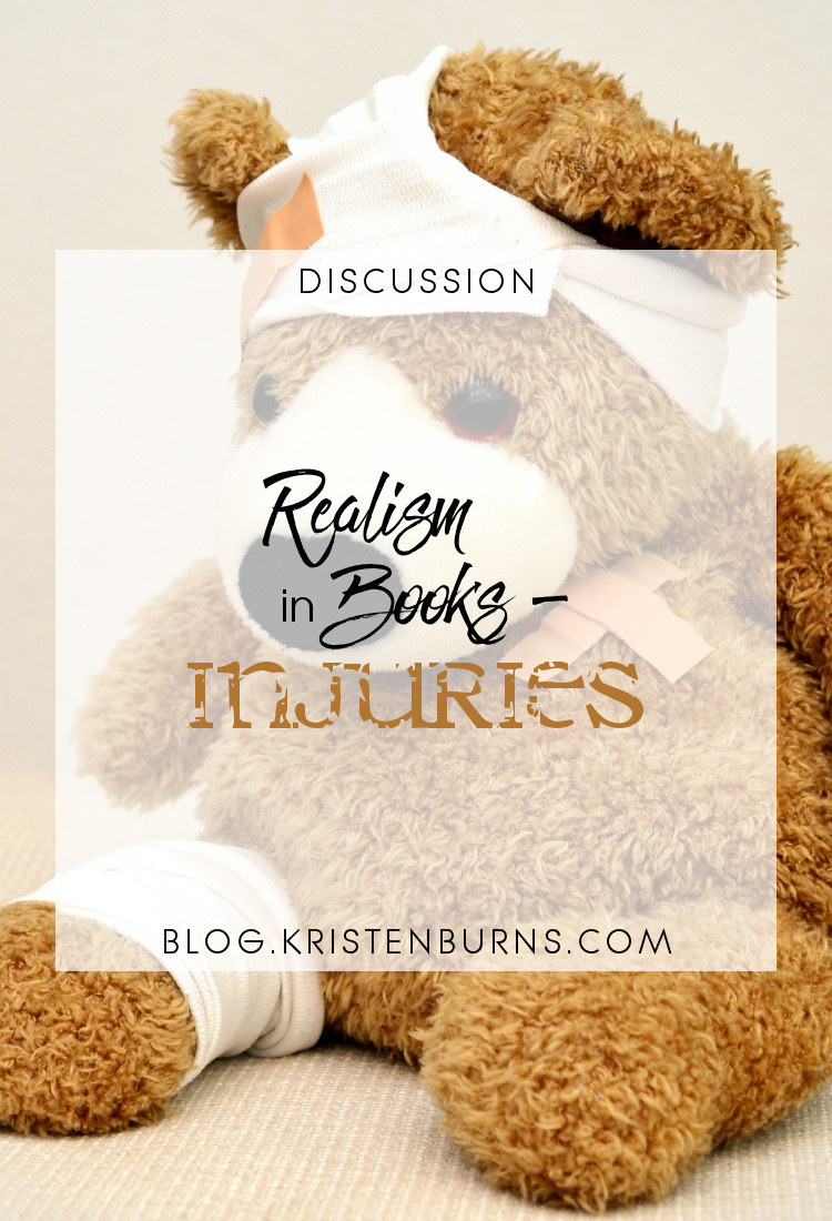 Discussion: Realism in Books - Injuries | reading, books, discussions