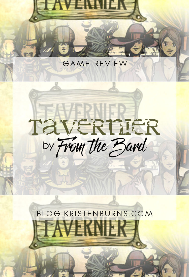 Game Review: Tavernier by From the Bard