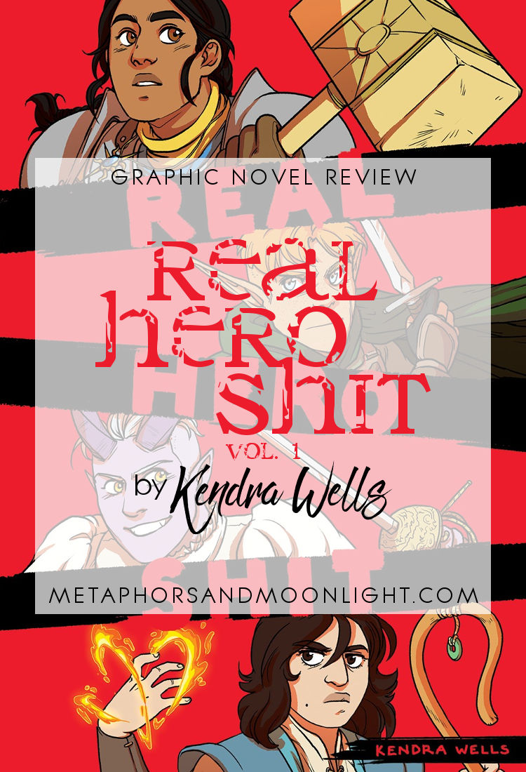 Graphic Novel Review: Real Hero Shit Vol. 1 by Kendra Wells