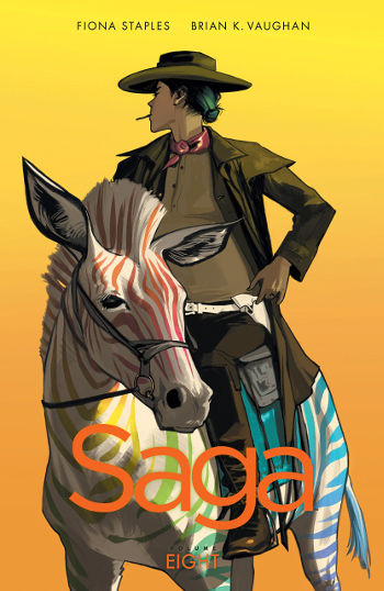 Graphic Novel Review: Saga Vol. 8 by Brian K. Vaughan & Fiona Staples | reading, books, book reviews, graphic novels, fantasy, science fiction