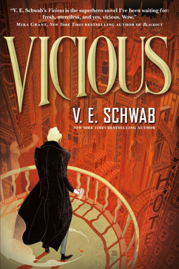 Book Cover - Vicious (Villains Book 1) by V.E. Schwab