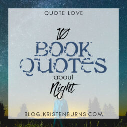 Bookish Musings: 10 Book Quotes about Night
