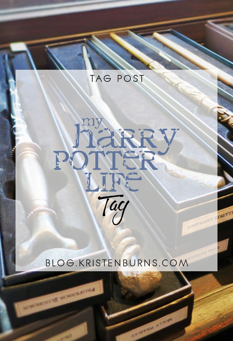 Tag Post: My Harry Potter Life Tag | reading, books, book tags