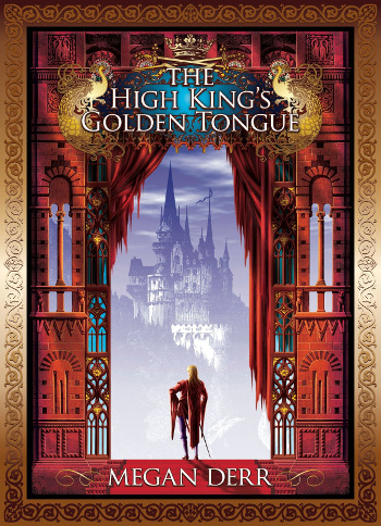 Book Review: The High King's Golden Tongue (Tales of the High Court Book 1) by Megan Derr | reading, books, book reviews, fantasy, high fantasy, lgbtqia, m/m
