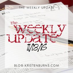 The Weekly Update: 11/13/16