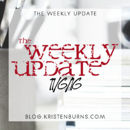 The Weekly Update: 11/6/16