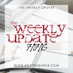 The Weekly Update: 7/17/16